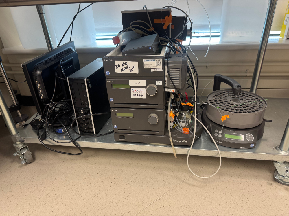 Image of GE AKTA Purifier FPLC System